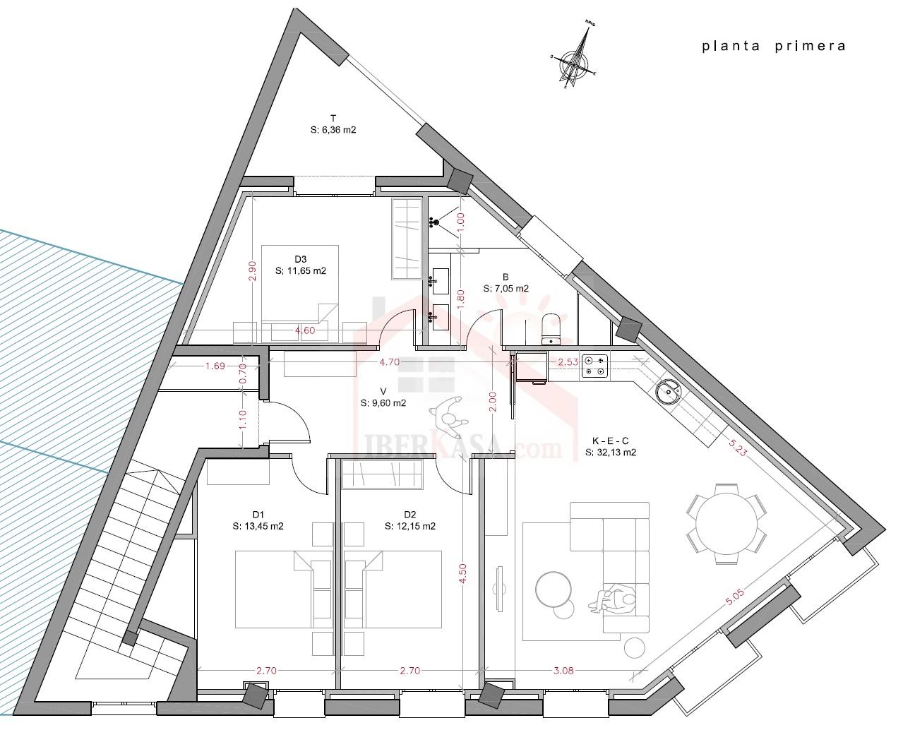 PLANTA 1 B